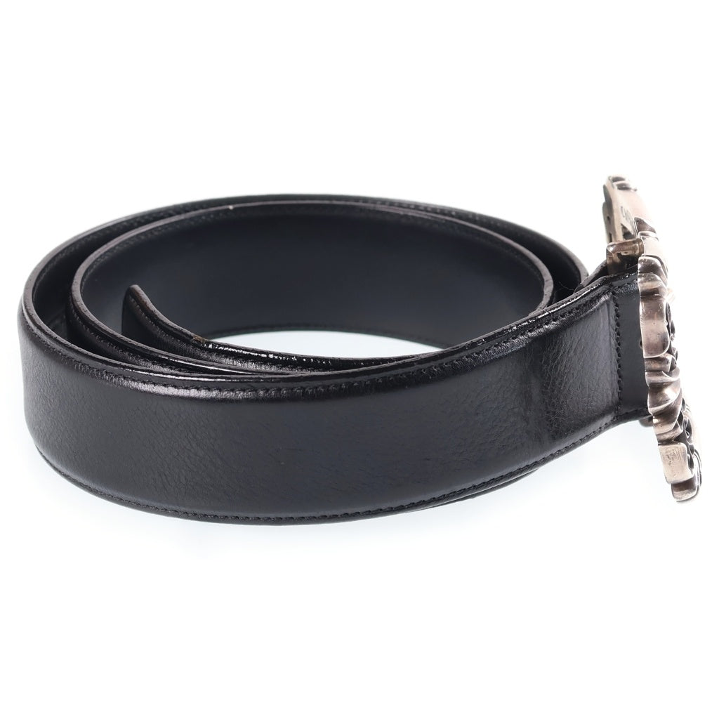 CHROME HEARTS(クロムハーツ) BLT FILIGREE OTJ フィリグリーOTJバックル レザーベルト シルバー BCA355
