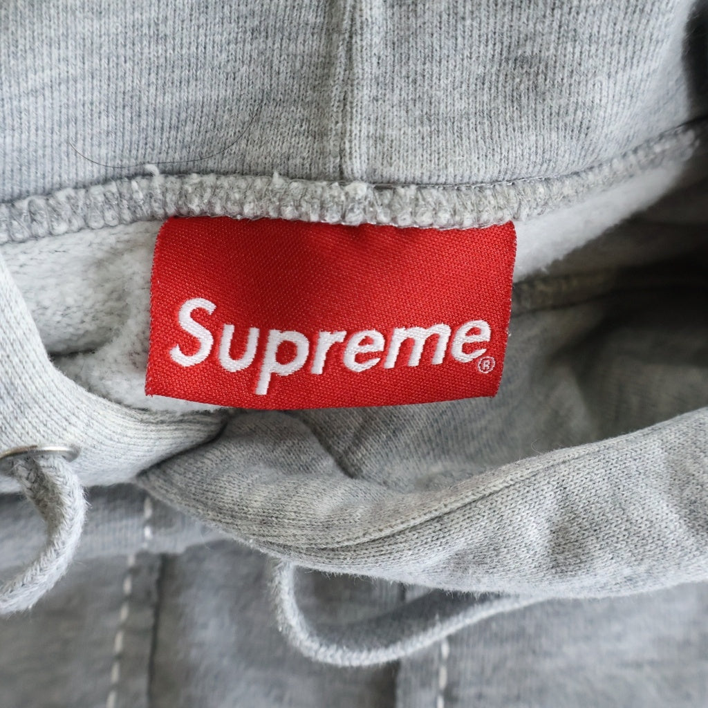 SUPREME(シュプリーム) 20SS Cutout Letters Hooded Sweatshirt プルオーバーパーカー グレー