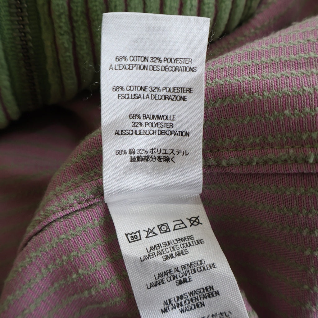 SUPREME(シュプリーム) 23SS 2-Tone Corduroy Zip Up Shirt 胸オールドイングリッシュロゴ ジップアップジャケット グリーン