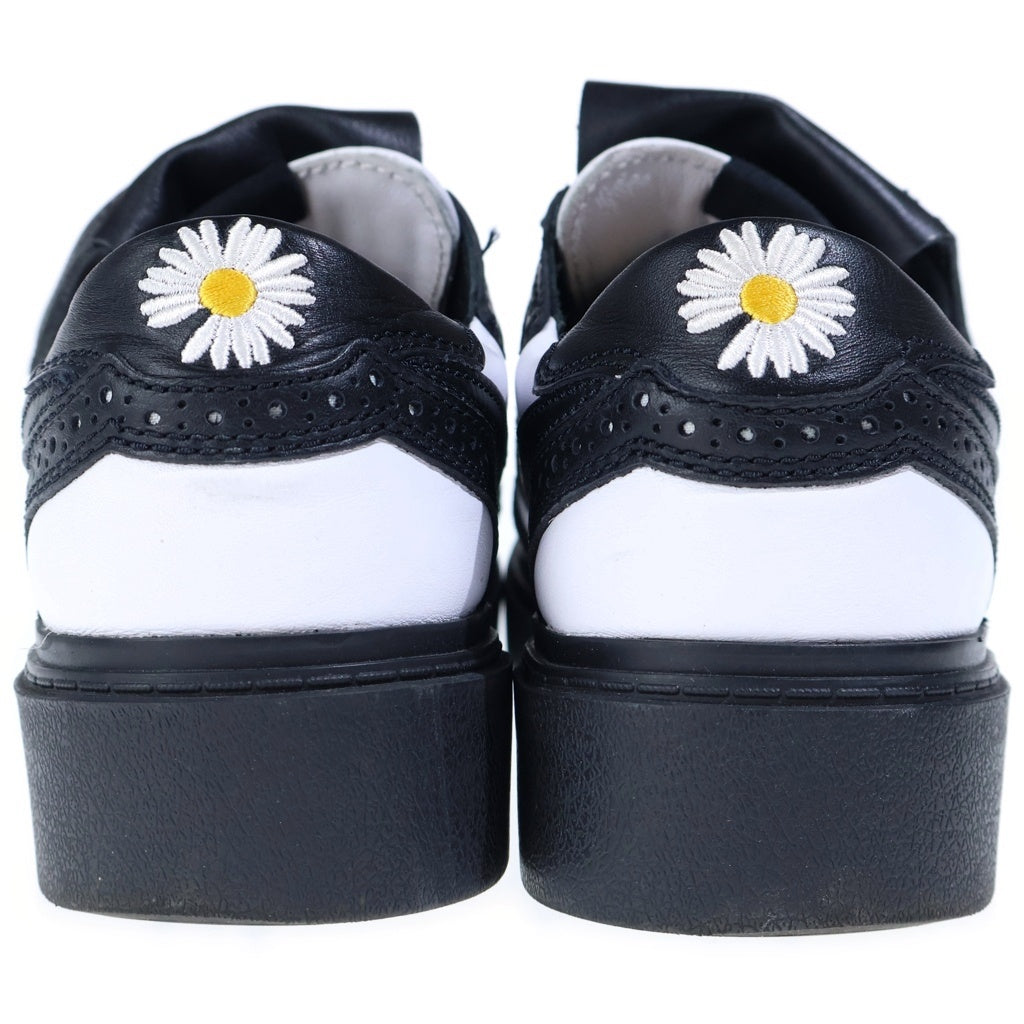 NIKE(ナイキ) ×PEACEMINUSONE KWONDO1 ピースマイナスワン レザーローカットスニーカー ブラック/ホワイト US10/28cm DH2482-101