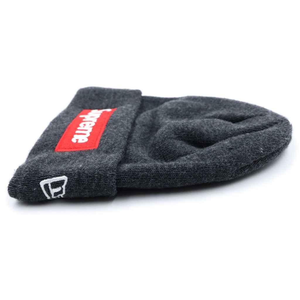 SUPREME(シュプリーム) 21AW New Era Box Logo Beanie ボックスロゴ ビーニー グレー
