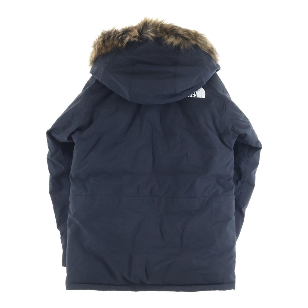 THE NORTH FACE(ザノースフェイス) ANTARCTICA PARKA アンタークティカパーカ フロントロゴエンブロイダリー ファーフーデッド ジップアップ ダウンジャケット ブラック ND92032