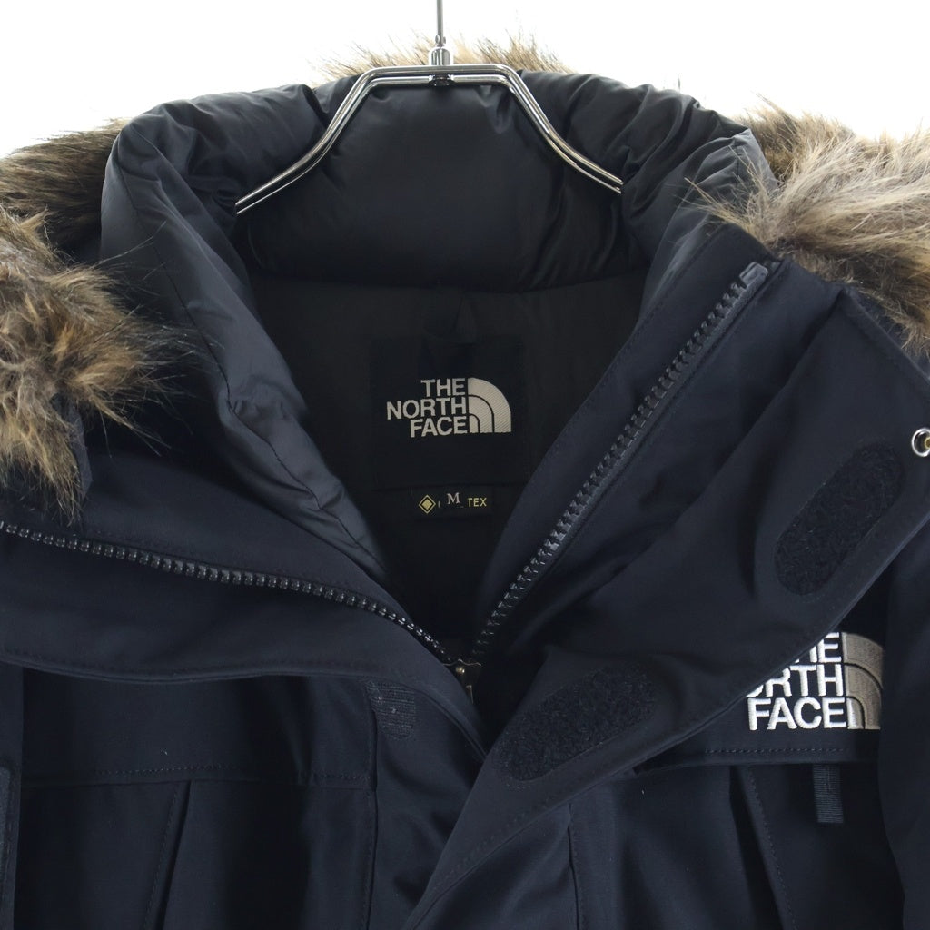THE NORTH FACE(ザノースフェイス) ANTARCTICA PARKA アンタークティカパーカ フロントロゴエンブロイダリー ファーフーデッド ジップアップ ダウンジャケット ブラック ND92032