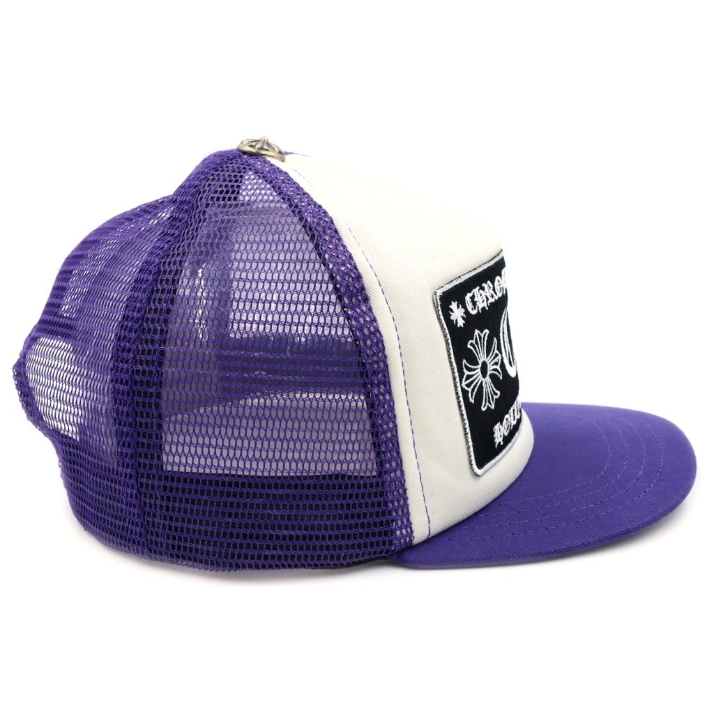CHROME HEARTS(クロムハーツ) TRUCKER CAP CHパッチ メッシュ トラッカーキャップ 帽子 パープル