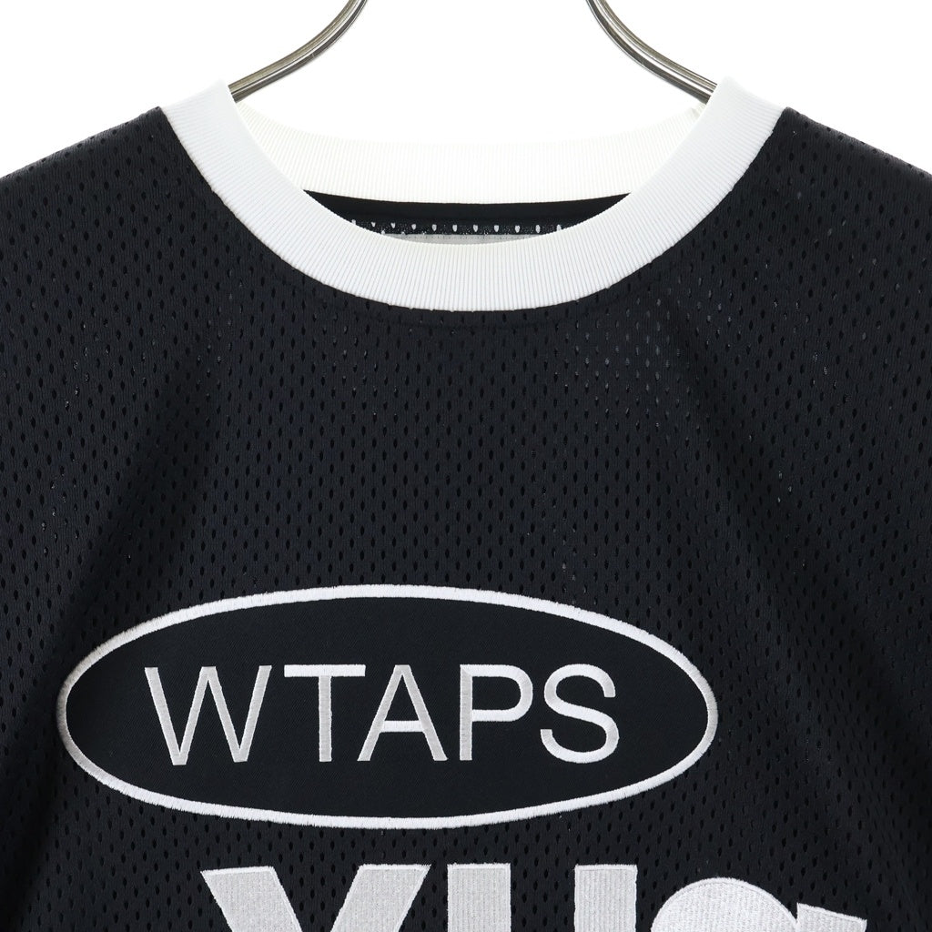WTAPS(ダブルタップス) 25AW NETMINDER/LS/POLY 252ATDT-CSM21 ゲームシャツ ブラック