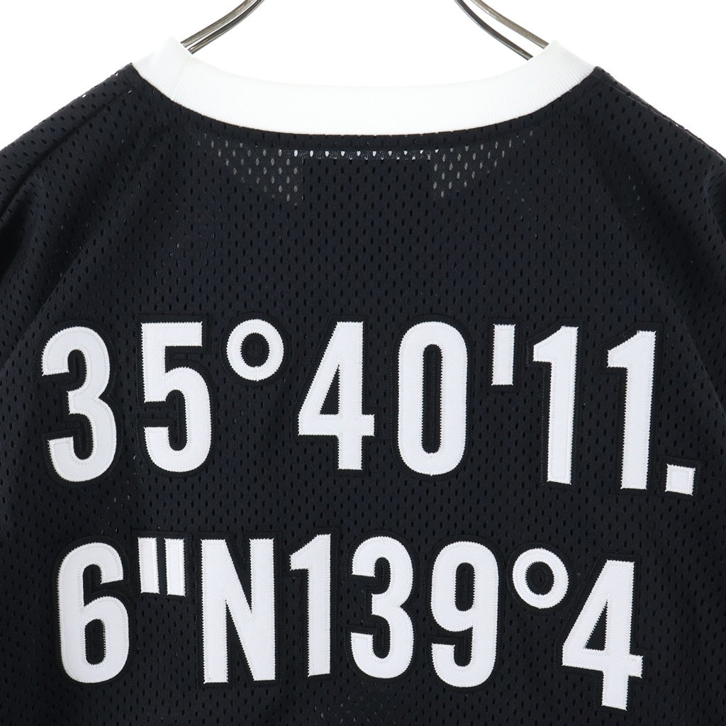 WTAPS(ダブルタップス) 25AW NETMINDER/LS/POLY 252ATDT-CSM21 ゲームシャツ ブラック
