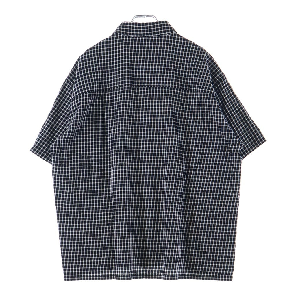 NEIGHBORHOOD(ネイバーフッド) 26SS BW .CHECK SHIRT SS 261AQNH-SHM07 半袖シャツ ブラック チェック