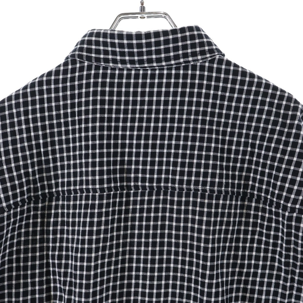 NEIGHBORHOOD(ネイバーフッド) 26SS BW .CHECK SHIRT SS 261AQNH-SHM07 半袖シャツ ブラック チェック