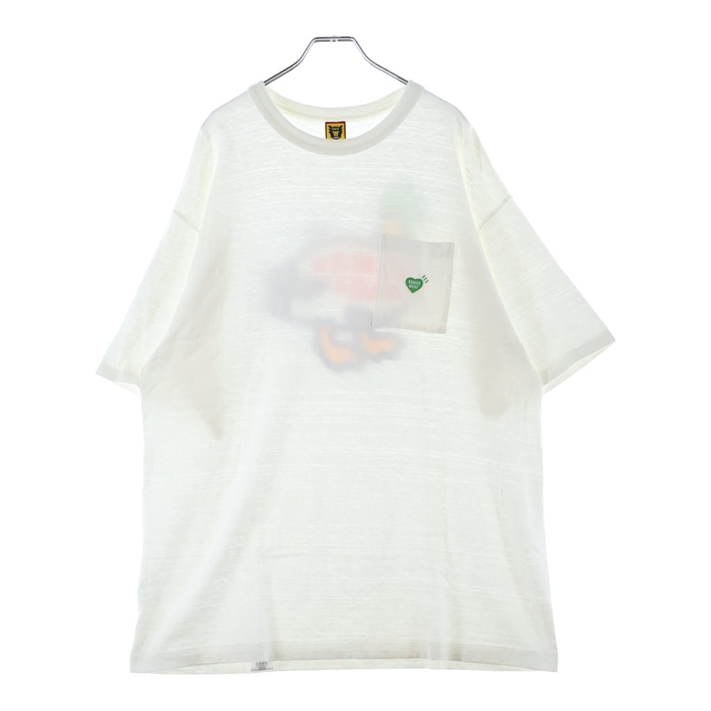 HUMAN MADE(ヒューマンメイド) 24SS Store Exclusive Animal Graphic T-Shirt 1928 アニマル グラフィック クルーネックTシャツ ホワイト