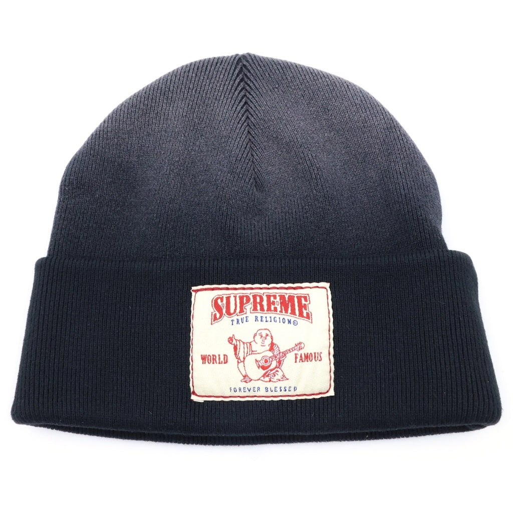 SUPREME(シュプリーム) True Religion Beanie トゥルーレリジョン ビーニー ブラック