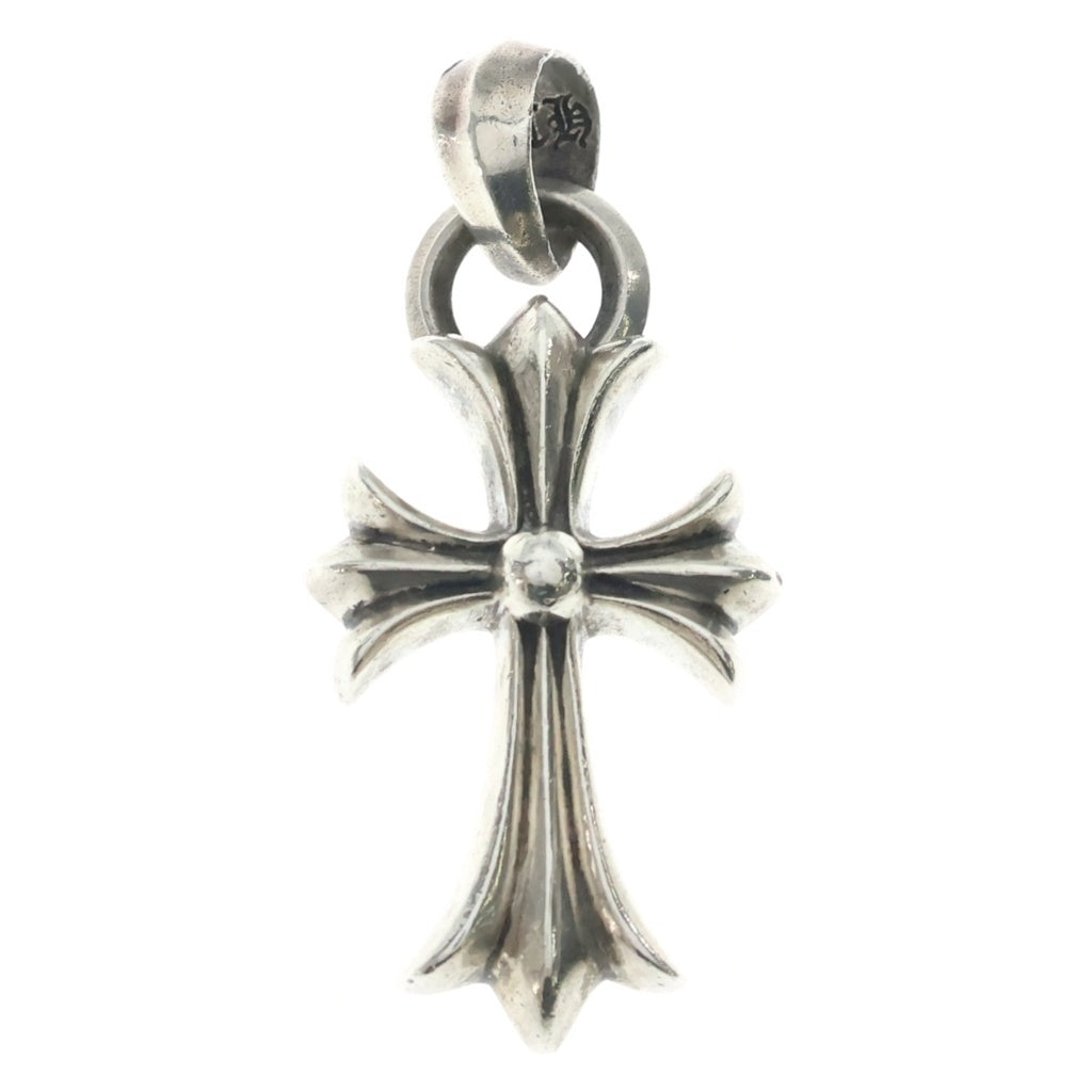 CHROME HEARTS(クロムハーツ) CH CRS SML W/BALE Wベイル スモールCHクロス ペンダントトップ シルバー BCA218