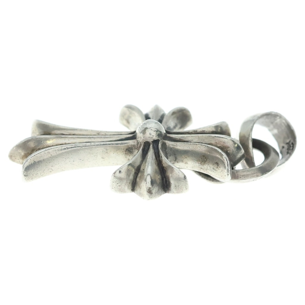 CHROME HEARTS(クロムハーツ) CH CRS SML W/BALE Wベイル スモールCHクロス ペンダントトップ シルバー BCA218