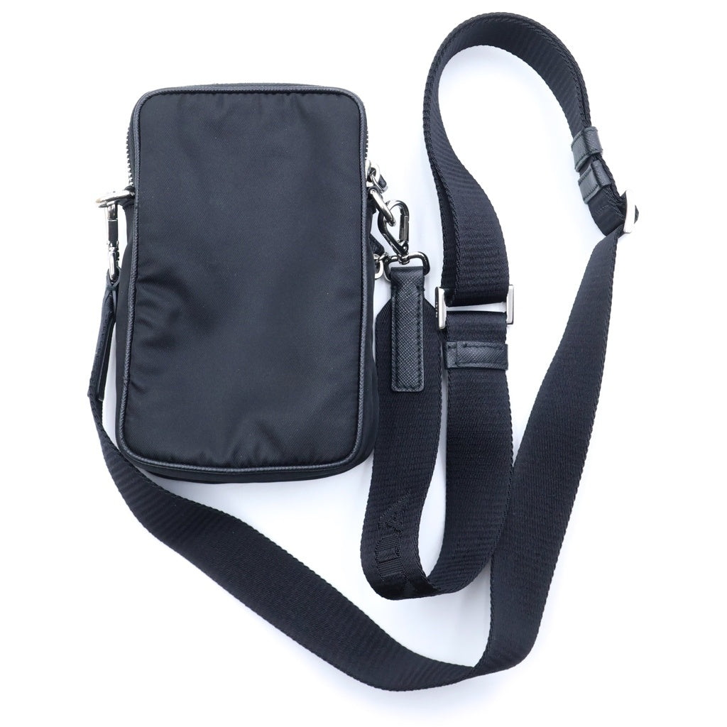 PRADA(プラダ) Re-Nylon リナイロン スマートフォンケース 2ZT024 ブラック レディース
