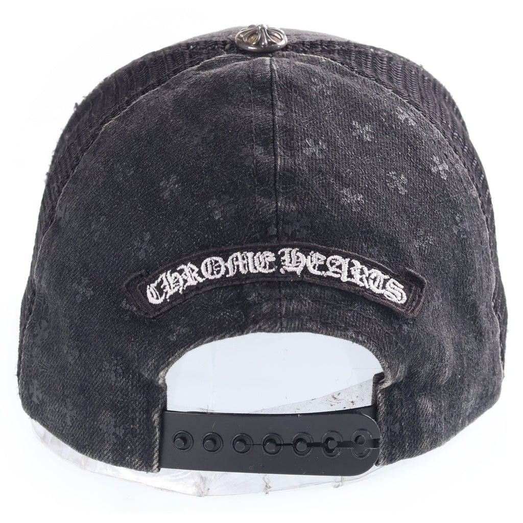 CHROME HEARTS(クロムハーツ) OLD CHプラス バッチ トラッカーキャップ 帽子 ブラック