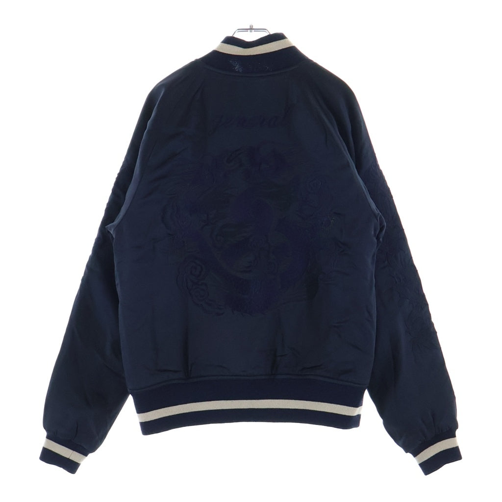 GENERAL RESEARCH(ジェネラルリサーチ) Yokosuka レーヨン リバーシブル 龍刺繍 スカジャン ブラック GRP-033