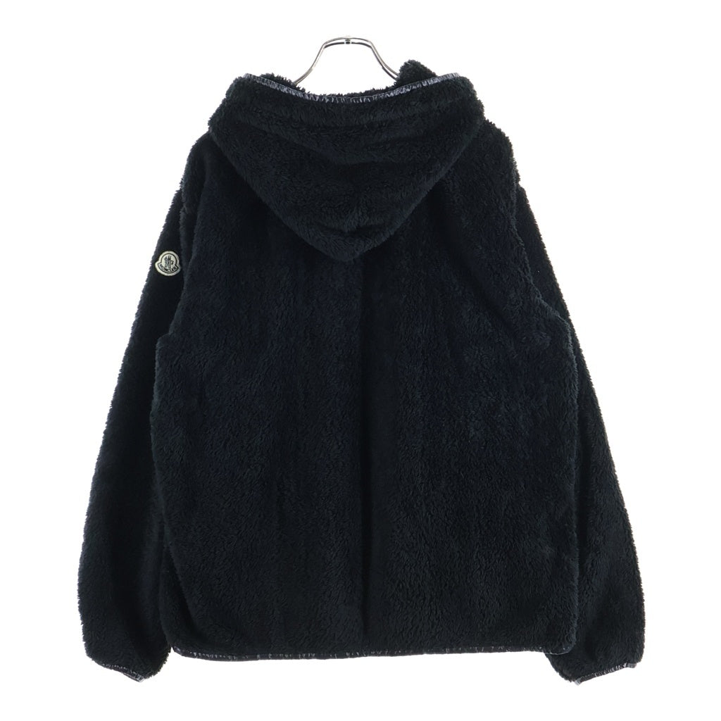 MONCLER(モンクレール) ×FRAGMENT HIROSHI FUJIWA フラグメント ボアフリース パーカー ブラック H209U8G00005 899MC