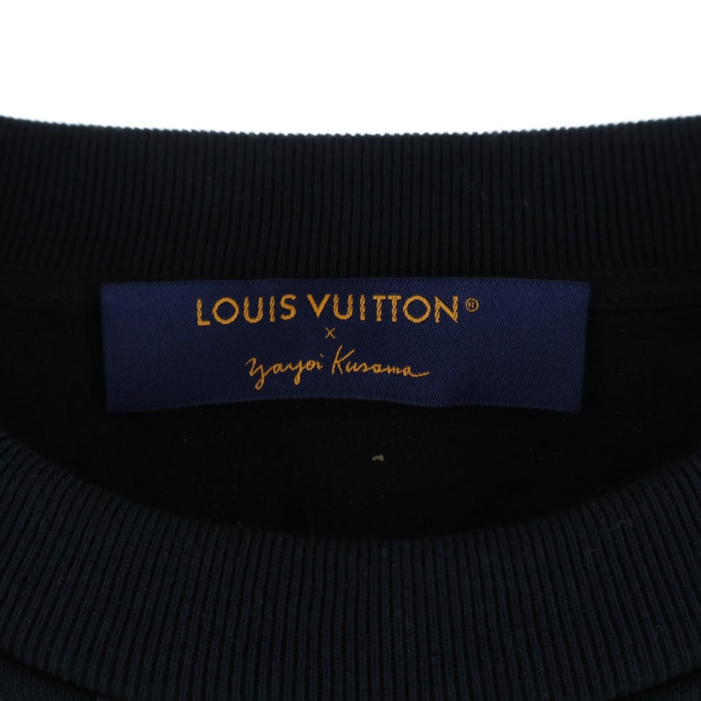 LOUIS VUITTON(ルイヴィトン) 草間彌生 ドットモノグラムスウェット トレーナー ブラック RM231H IHN HOY26W