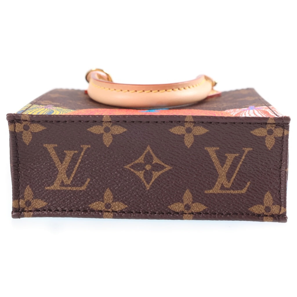 LOUIS VUITTON(ルイヴィトン) ×草間彌生 モノグラム パンプキン プティット サックプラ マルチカラー M82112 レディース