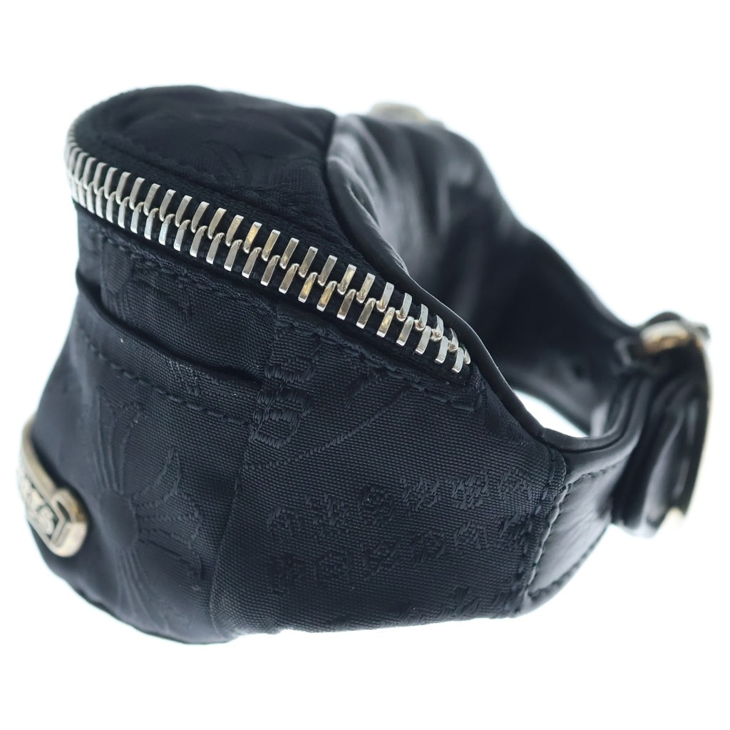 CHROME HEARTS(クロムハーツ) WRISTHER SNAT PACK スナットパック ナイロンレザー ブレスレット ブラック