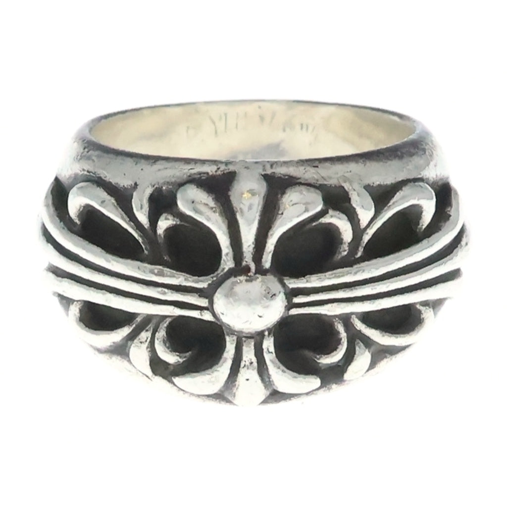 CHROME HEARTS(クロムハーツ) FLRL CRS フローラルクロス リング シルバー BCA346