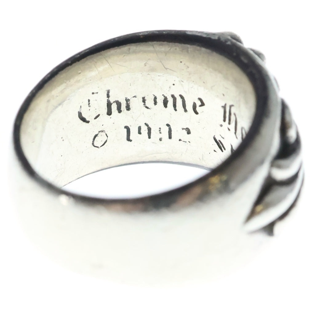 CHROME HEARTS(クロムハーツ) FLRL CRS フローラルクロス リング シルバー BCA346