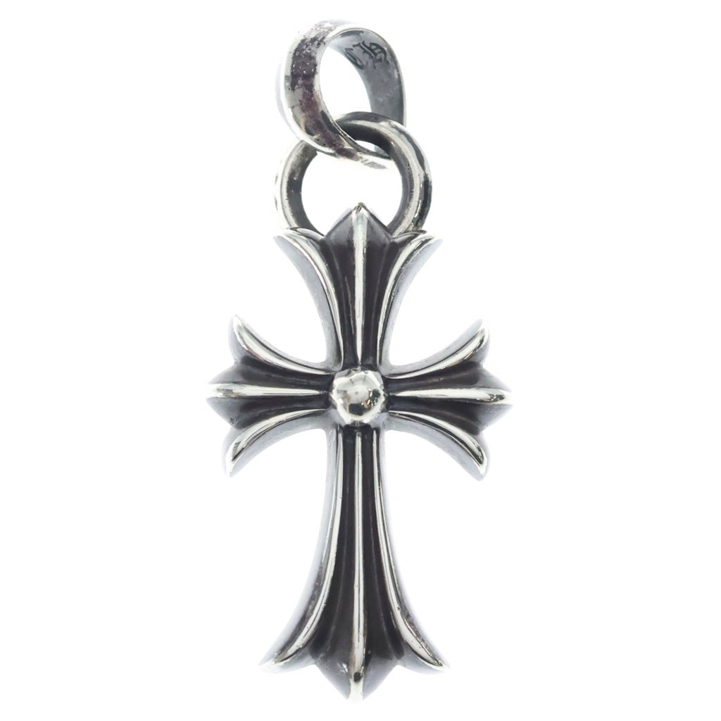 CHROME HEARTS(クロムハーツ) CH CRS SML W/BALE Wベイル スモールCHクロス ペンダントトップ シルバー BCA218