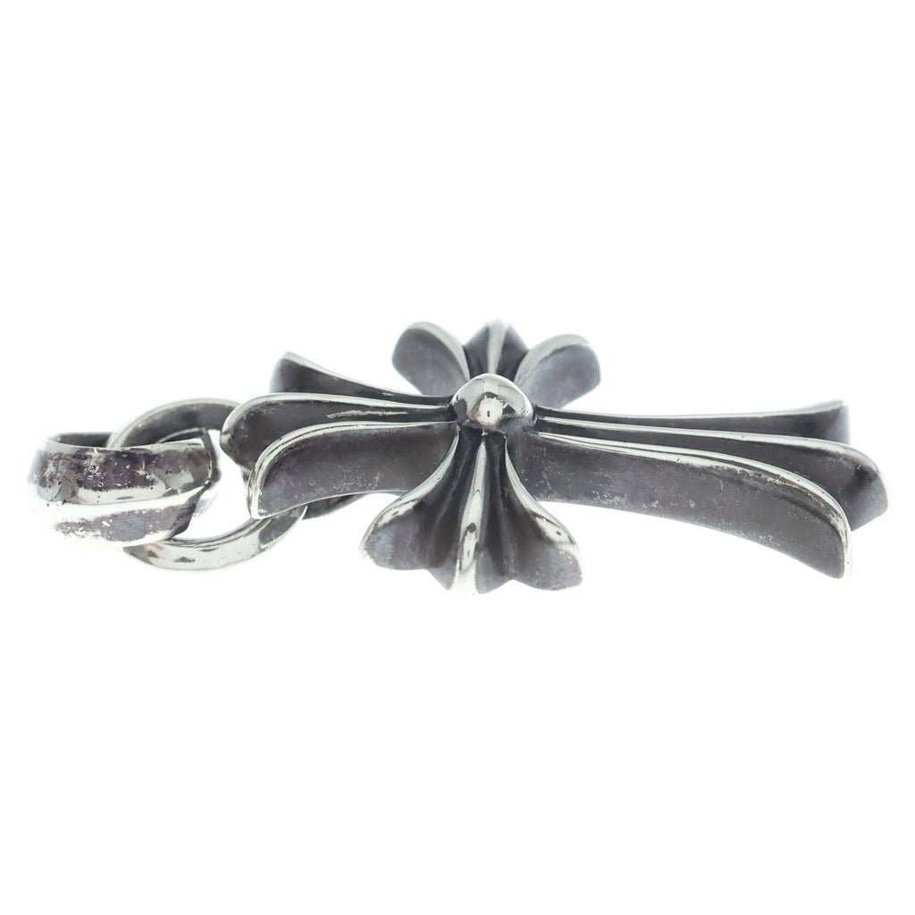 CHROME HEARTS(クロムハーツ) CH CRS SML W/BALE Wベイル スモールCHクロス ペンダントトップ シルバー BCA218