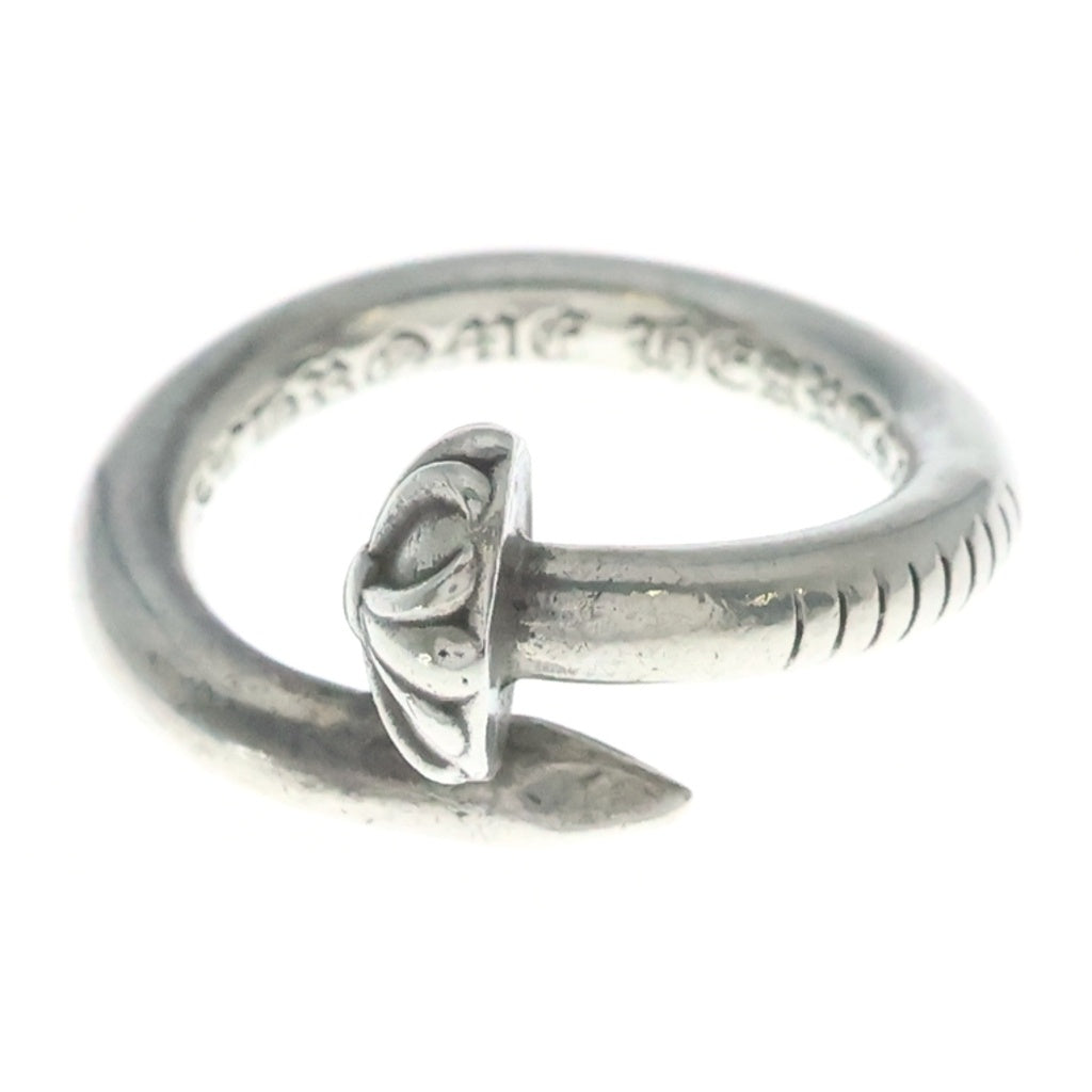 CHROME HEARTS(クロムハーツ) NAIL CRSBALL ネイル クロスボール リング シルバー BCA349 レディース