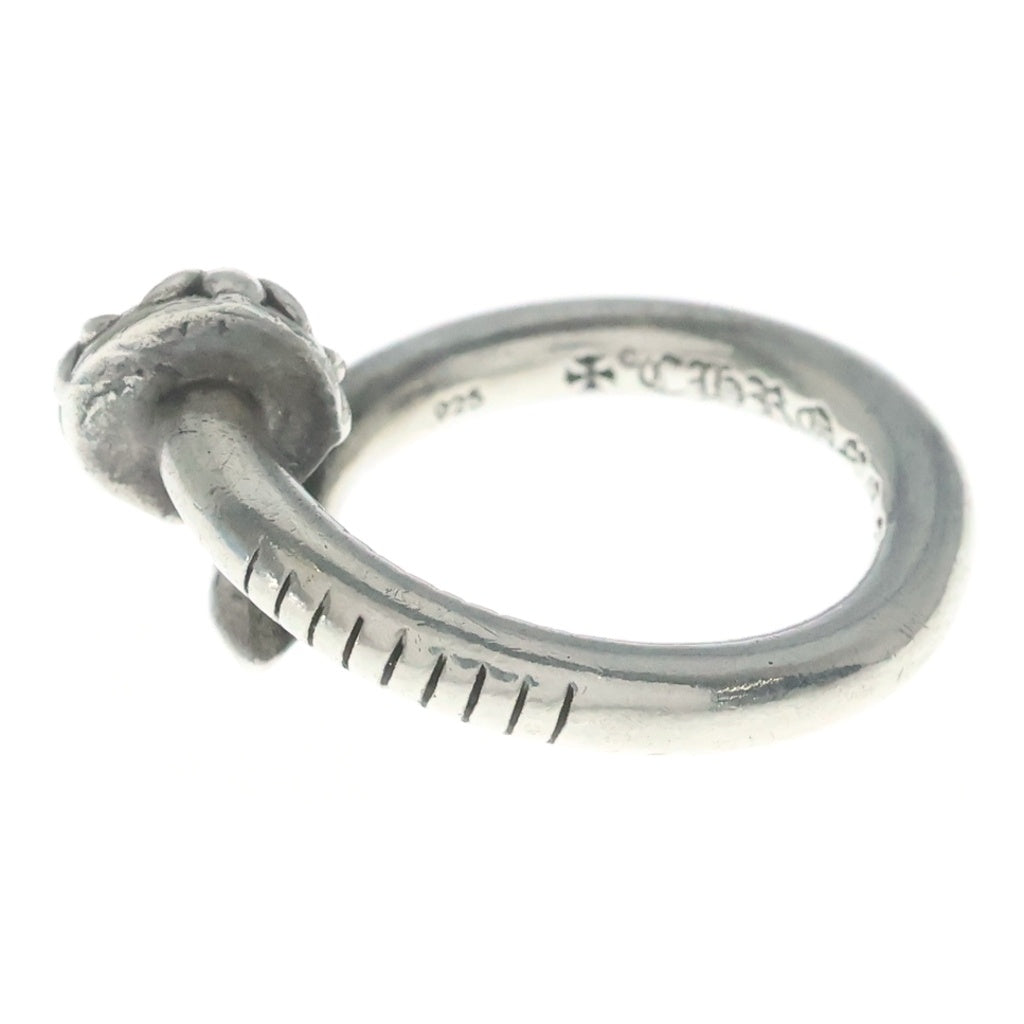 CHROME HEARTS(クロムハーツ) NAIL CRSBALL ネイル クロスボール リング シルバー BCA349 レディース