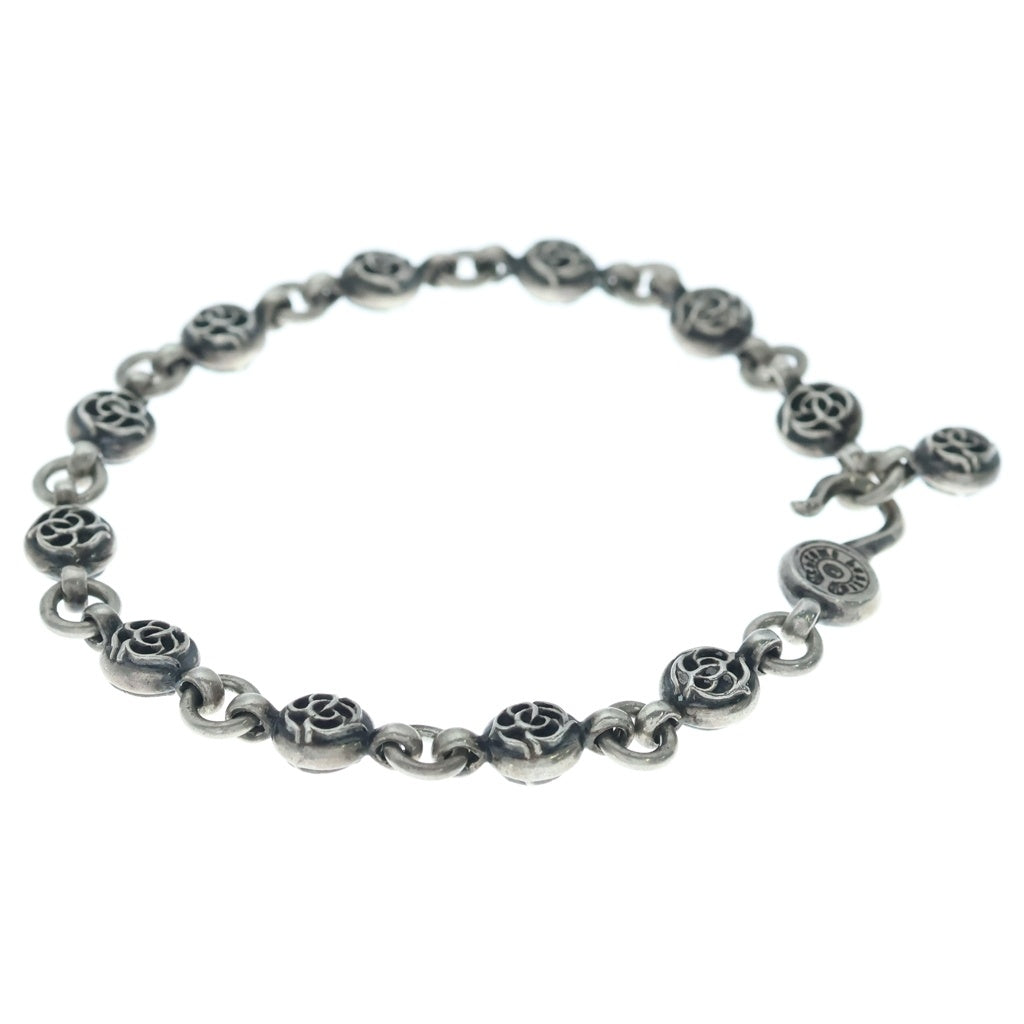 CHROME HEARTS(クロムハーツ) NO1 FLORAL BALL #1 フローラルボールブレスレット シルバー