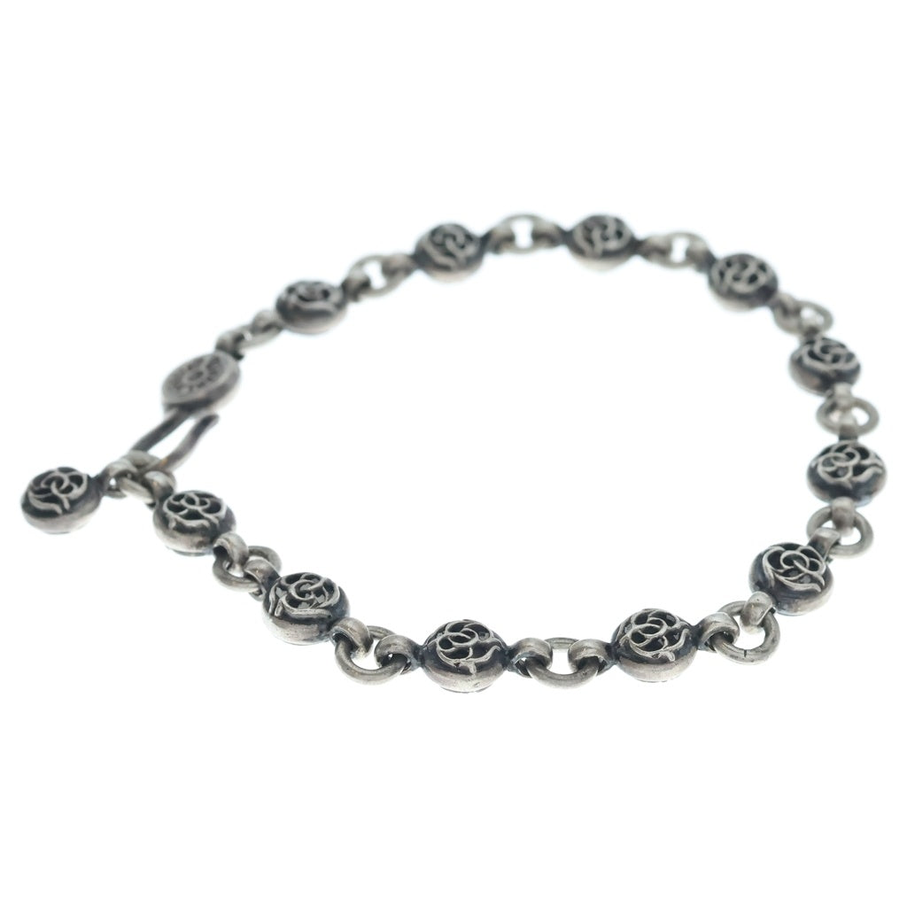 CHROME HEARTS(クロムハーツ) NO1 FLORAL BALL #1 フローラルボールブレスレット シルバー