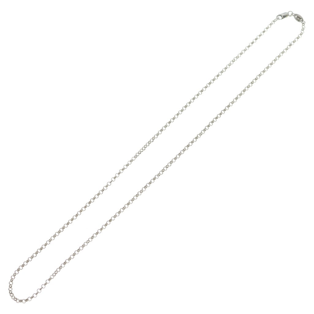 CHROME HEARTS(クロムハーツ) NECKCHAIN R18 ロールチェーンネックレス 18inch シルバー BCA083
