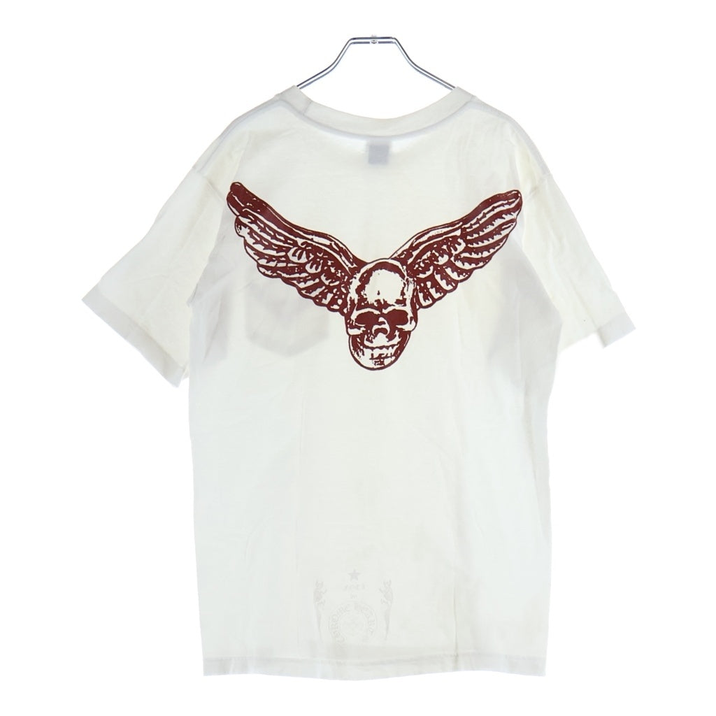 CHROME HEARTS(クロムハーツ) OLD FOTI オールドフォティマハリアプリント 半袖Tシャツカットソー ホワイト