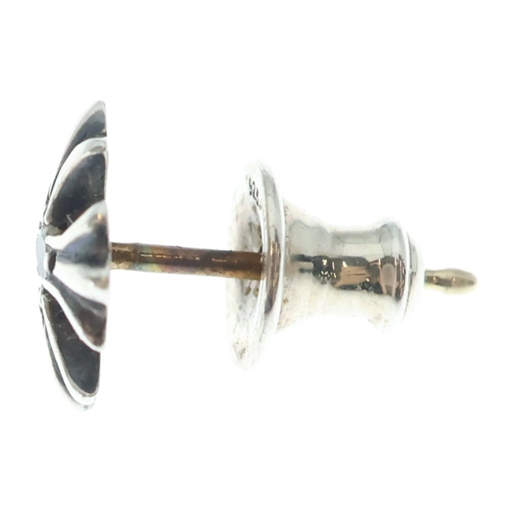 CHROME HEARTS(クロムハーツ) No2 CH PLS DIA CHプラス 1ダイヤ スタッドピアス シルバー BCA388