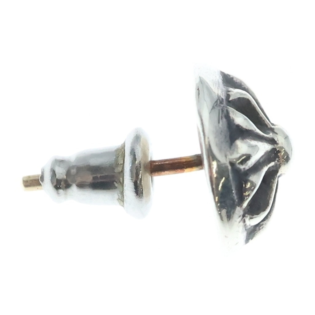CHROME HEARTS(クロムハーツ) STUD CRSBLL クロスボールスタッドピアス シルバー BCA110
