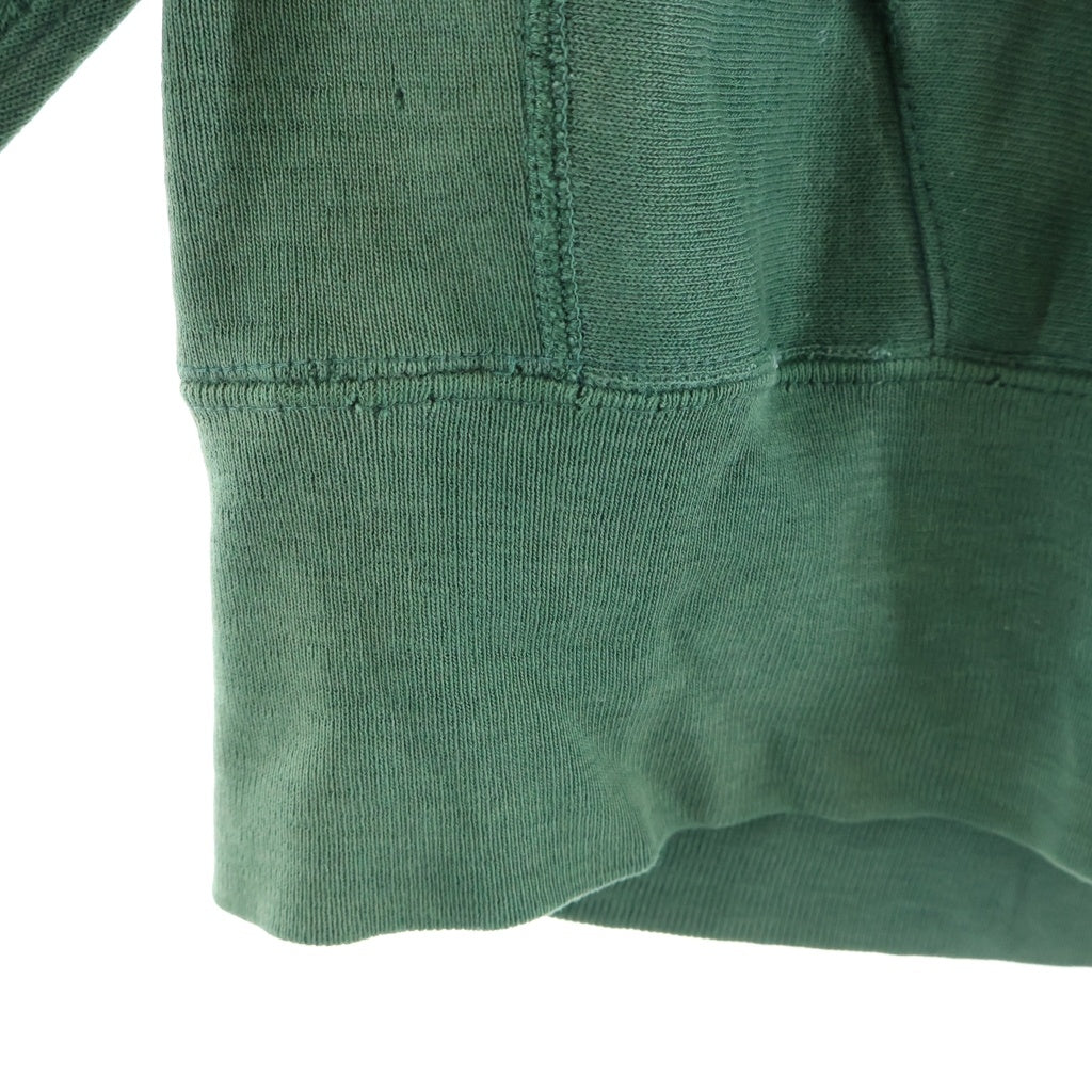 CHAMPION(チャンピオン) 70s VINTAGE HUDSON FALLS 402 TRACK 3段 カプセル REVERSE WEAVE プルオーバーパーカー グリーン