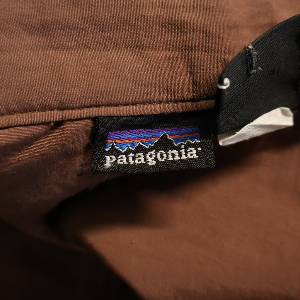 PATAGONIA(パタゴニア) VINTAGE 02SS Baggies Long 7インチ バギーズショーツ ナイロン ショートパンツ ボルドー 57046