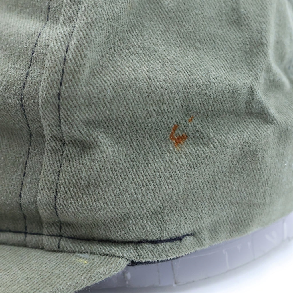 VINTAGE(ヴィンテージ) 90s BILLABONG USA製 スナップバック フロントロゴ 6パネルキャップ カーキ