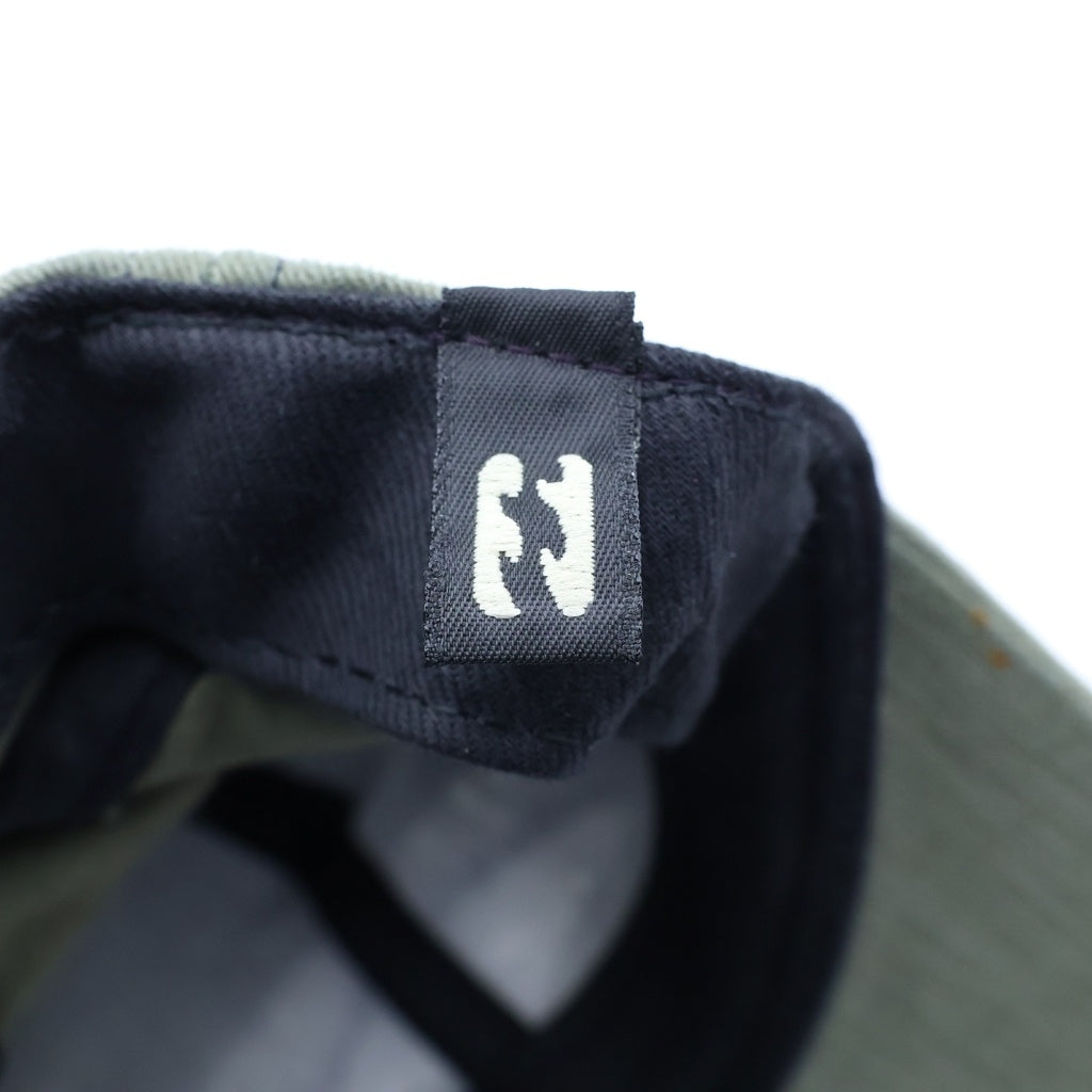 VINTAGE(ヴィンテージ) 90s BILLABONG USA製 スナップバック フロントロゴ 6パネルキャップ カーキ