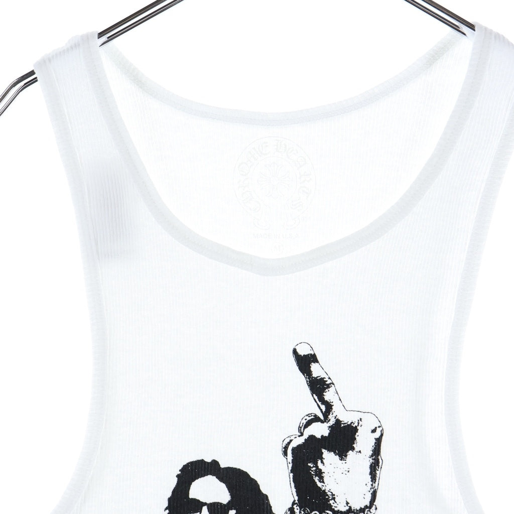 CHROME HEARTS(クロムハーツ) RIB TANK リチャードスターク タンクトップ ノースリーブシャツ ホワイト