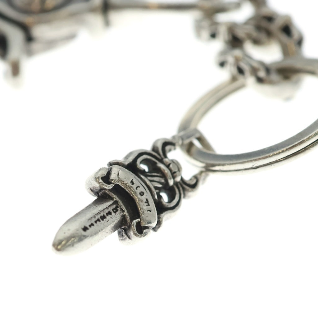 CHROME HEARTS(クロムハーツ) CLP CHN XFANCY-S/ショートエクストラファンシーリンク キーチェーン シルバー BCA073