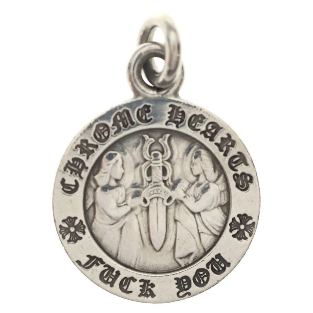 CHROME HEARTS(クロムハーツ) CHRM ANGL MDL V1 エンジェルメダルチャーム ペンダントトップ シルバーBCA229