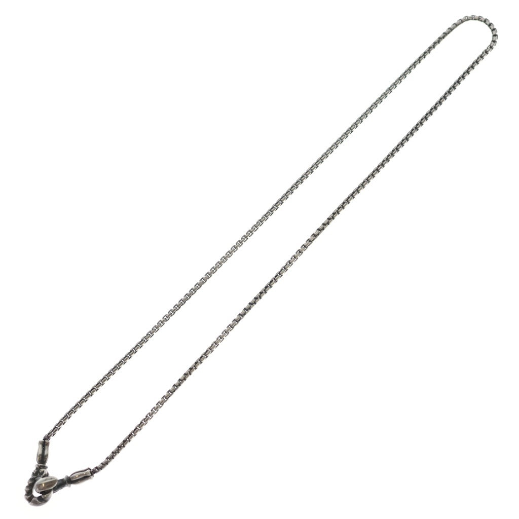 LONE ONES(ロンワンズ) HOOKS BOX CHAIN フック ボックス チェーン シルバー