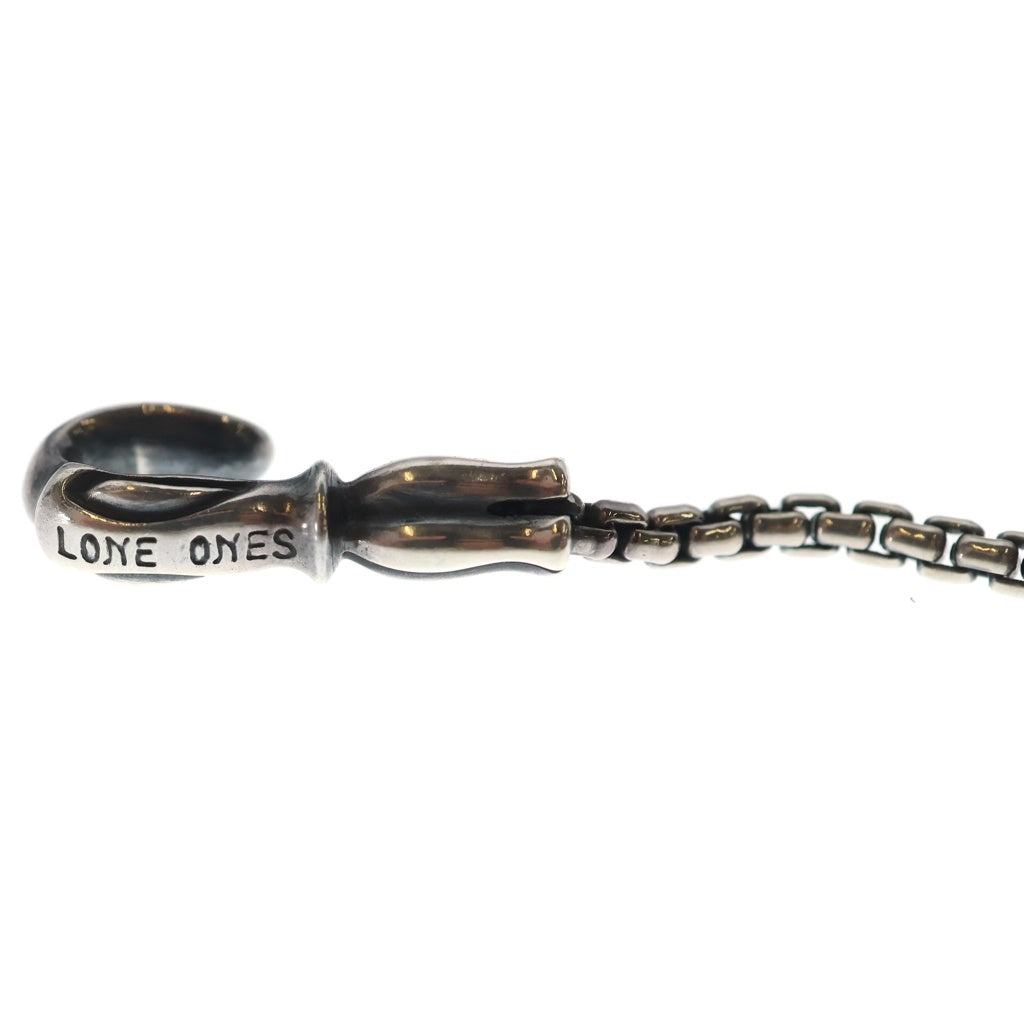 LONE ONES(ロンワンズ) HOOKS BOX CHAIN フック ボックス チェーン シルバー