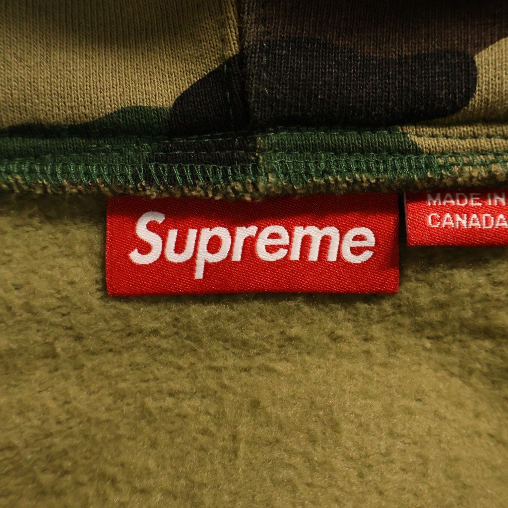 SUPREME(シュプリーム) 25AW S Logo Zip Up Hooded Sweatshirt エスロゴ ジップアップスウェットパーカー フーディー カモ