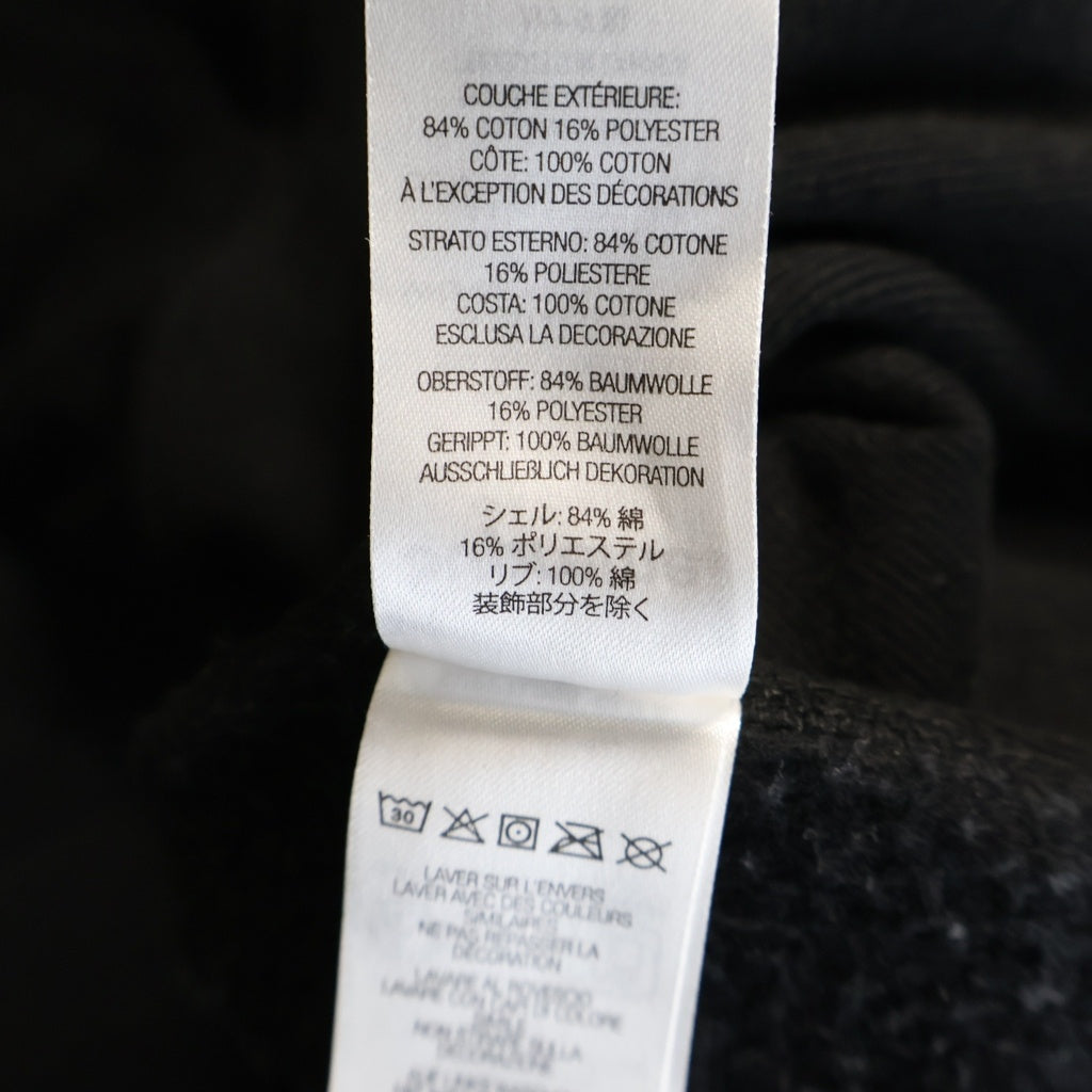 SUPREME(シュプリーム) 24AW Raised Script Hooded Sweatshirt レイズド スクリプト プルオーバー スウェットパーカー フーディー ブラック