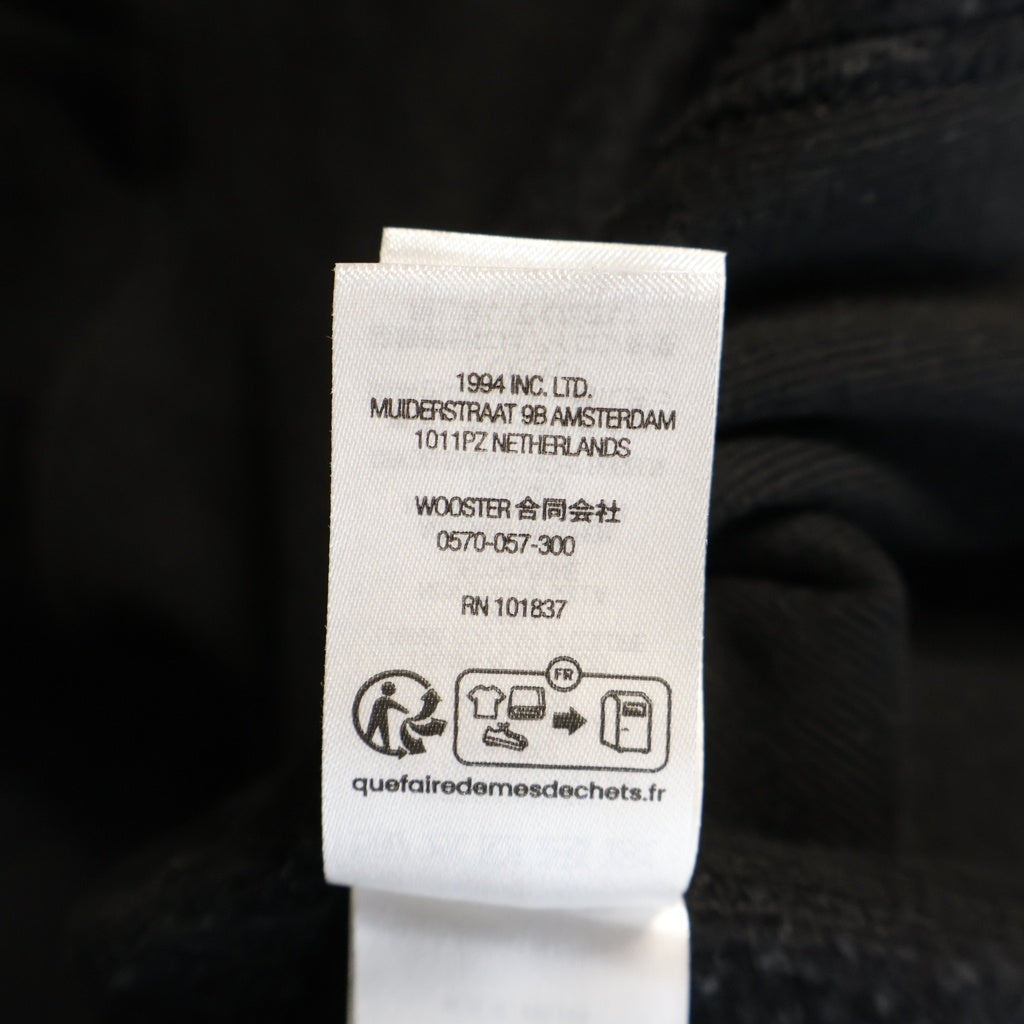 SUPREME(シュプリーム) 24AW Raised Script Hooded Sweatshirt レイズド スクリプト プルオーバー スウェットパーカー フーディー ブラック