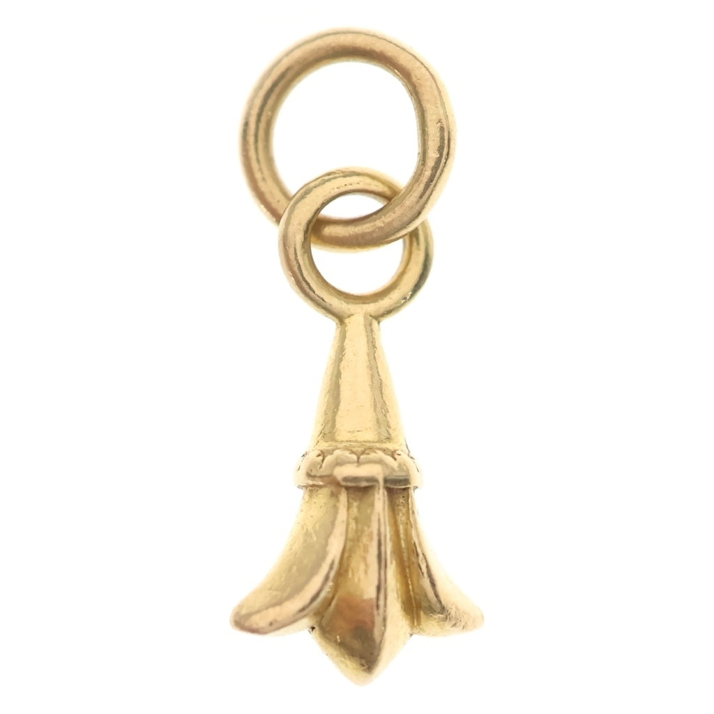 CHROME HEARTS(クロムハーツ) 22K CHRM CRSTAIL TNY クロステイル タイニーチャーム ネックレストップ ゴールド