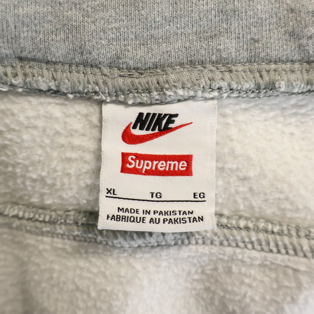 SUPREME(シュプリーム) 25SS x Nike Zip Up Hooded Sweatshirt ナイキ ジップアップ フーデッド スウェットパーカー グレー