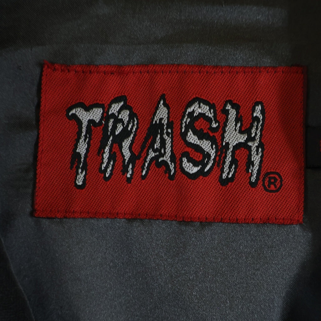 VINTAGE(ヴィンテージ) 90s-00s Tripp Nyc TRASH トリップニューヨーク ベロア テーラードジャケット グレー